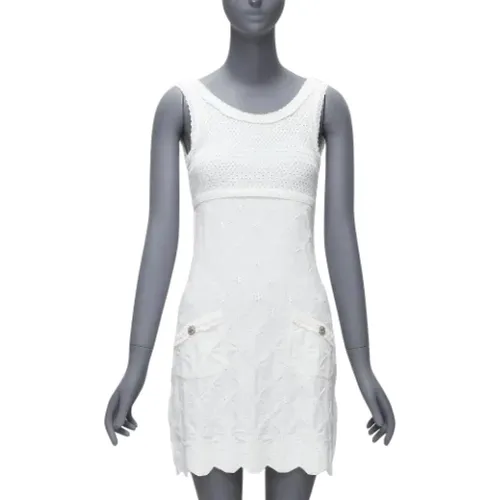 Pre-owned Lace dresses , female, Sizes: XS - Chanel Vintage - Modalova