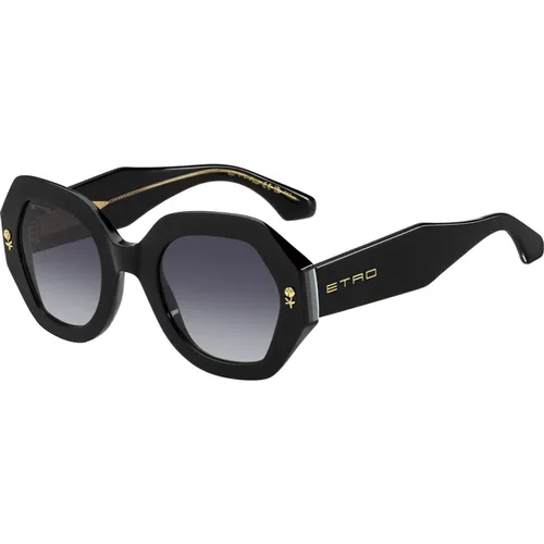Grey Shaded Sunglasses , female, Sizes: 50 MM - ETRO - Modalova
