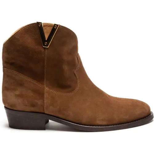 Boots , female, Sizes: 4 UK, 5 UK, 4 1/2 UK, 6 UK - Via Roma 15 - Modalova