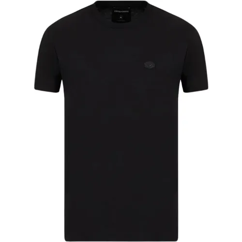 T-Shirts , male, Sizes: XS, L, M - Emporio Armani - Modalova