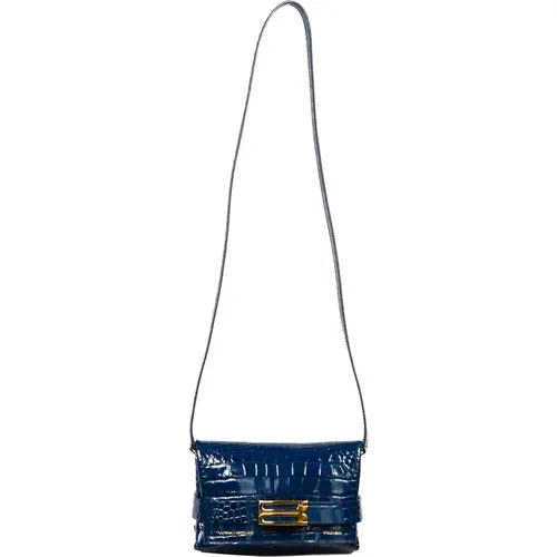 Blaue Taschen mit Stil B324AAC005755A,Mini Chain Pouch Tasche - Victoria Beckham - Modalova