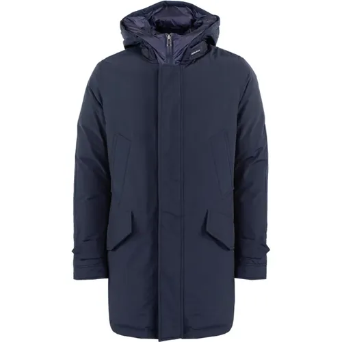 Polar High Collar Parka , male, Sizes: XL - Woolrich - Modalova