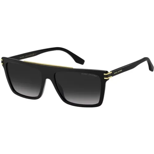 Herren Sonnenbrille, schwarzer Rahmen - Marc Jacobs - Modalova