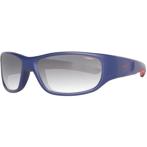 Blaue Metallrahmen-Sonnenbrille mit Schutz - Polaroid - Modalova