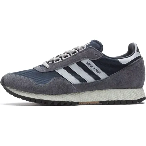 New York Sneakers , Herren, Größe: 44 1/2 EU - Adidas - Modalova