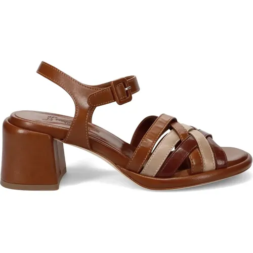 Leather Sandals , female, Sizes: 7 UK, 4 UK, 4 1/2 UK - Lorenzo Masiero - Modalova