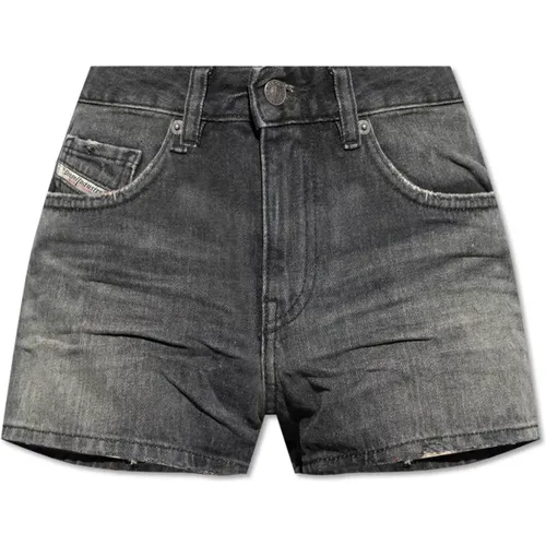 De-Yuba Jeansshorts , Damen, Größe: W27 - Diesel - Modalova