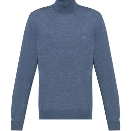 Wool turtleneck , male, Sizes: XL, S, M, L - ETRO - Modalova