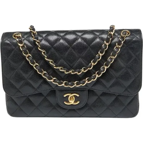 Pre-owned Leather chanel-bags , female, Sizes: ONE SIZE - Chanel Vintage - Modalova