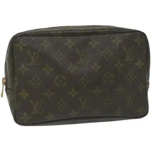 Pre-owned Canvas clutches , female, Sizes: ONE SIZE - Louis Vuitton Vintage - Modalova