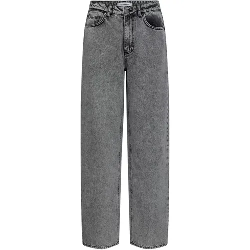 New Vikacc Jeans Bukser Mid Grey , female, Sizes: XS, M, S, L, XL - Co'Couture - Modalova