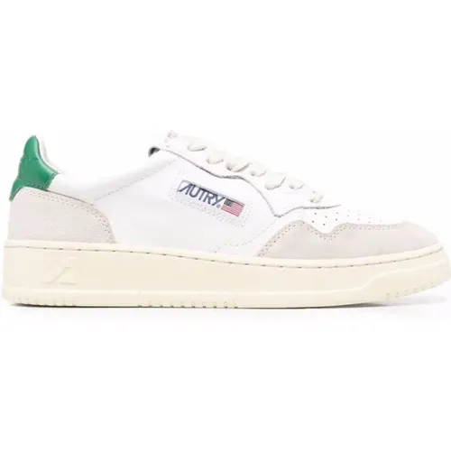 Medalist Low Leder Wildleder Sneakers , Damen, Größe: 35 EU - Autry - Modalova