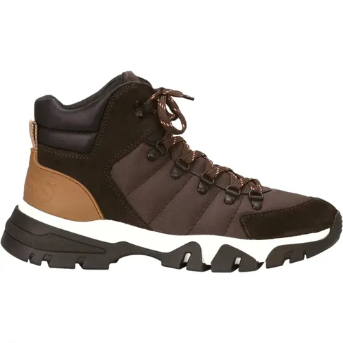 Lace-up Boots , male, Sizes: 6 UK, 7 UK, 11 UK - Hugo Boss - Modalova