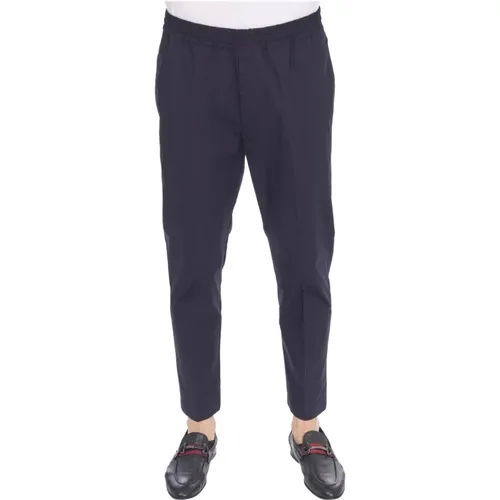 Cropped Trousers , male, Sizes: L, XL, M - Alessandro Dell'Acqua - Modalova