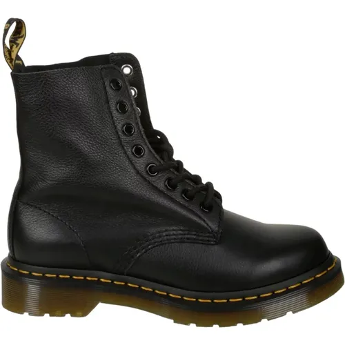 Schwarze Virginia Schnürstiefel - Dr. Martens - Modalova