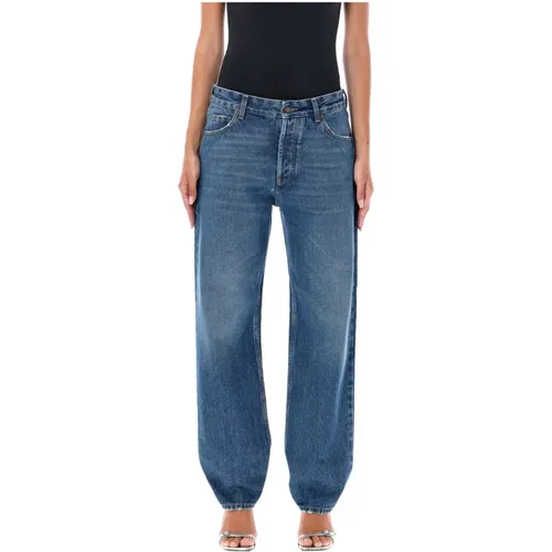 Stylische Cropped Denim Jeans , Damen, Größe: W25 - Darkpark - Modalova