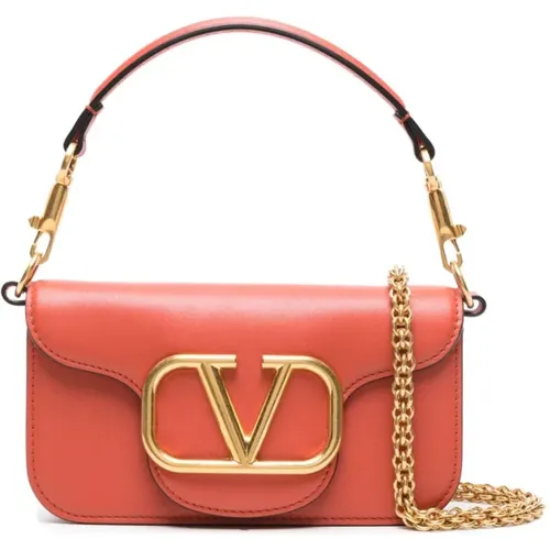 Orangefarbene Taschen - Stilvolle Kollektion - Valentino Garavani - Modalova