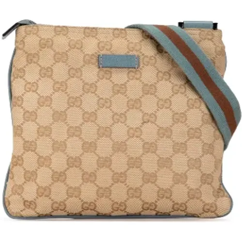 Pre-owned Canvas crossbody-bags , female, Sizes: ONE SIZE - Gucci Vintage - Modalova