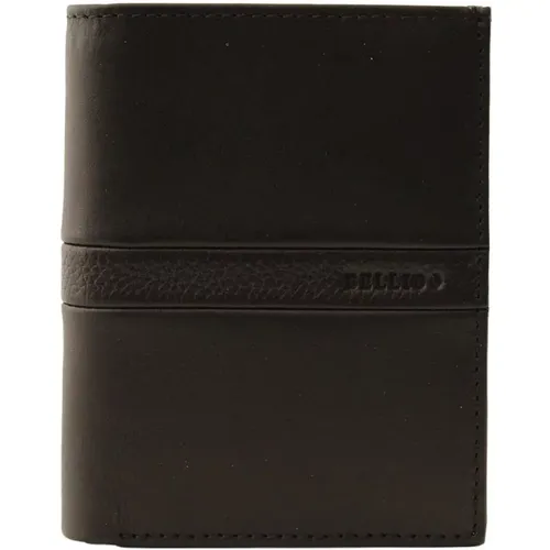 Stylish Leather Wallet for Men , male, Sizes: ONE SIZE - Miguel Bellido - Modalova