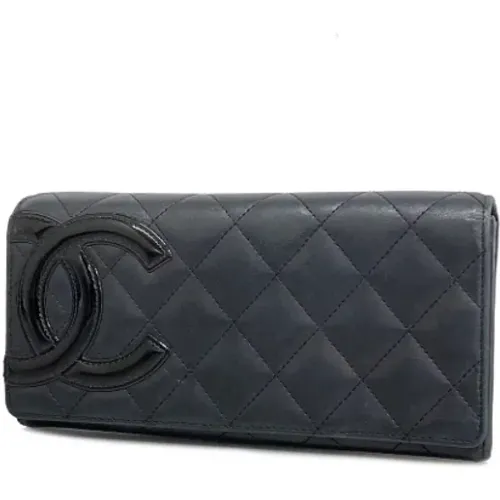 Pre-owned Leather wallets , female, Sizes: ONE SIZE - Chanel Vintage - Modalova