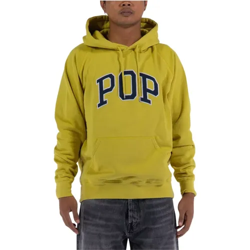 Hooded Arch Sweatshirt , male, Sizes: L, S, M - Pop Trading Company - Modalova