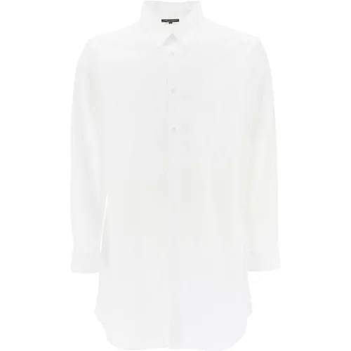 Klassisches Weißes Button-Up Hemd , Herren, Größe: M - Comme des Garçons - Modalova