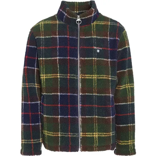 Sherpa Tartan Jackets , male, Sizes: S, L - Barbour - Modalova