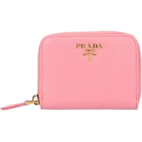 Pre-owned Leather wallets , female, Sizes: ONE SIZE - Prada Vintage - Modalova