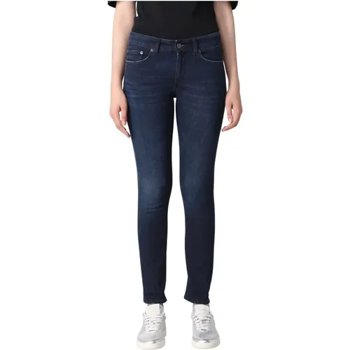 Monroe Skinny Jeans , female, Sizes: W24, W27, W29 - Dondup - Modalova