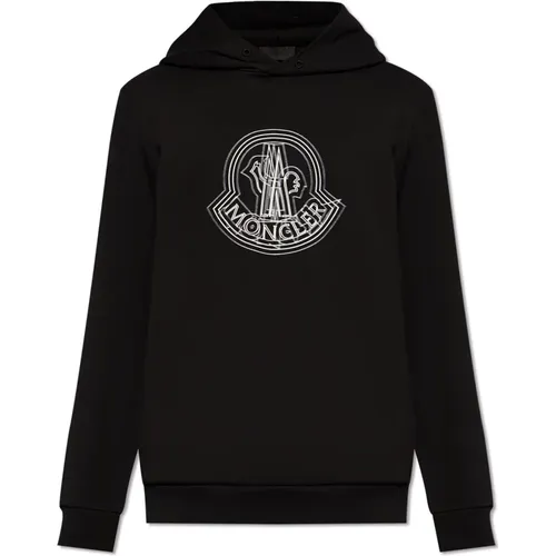 Kapuzenpullover mit Logo Moncler - Moncler - Modalova