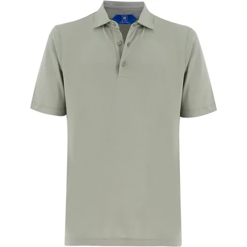 Cotton Polo Shirt for Seasonal Looks , male, Sizes: 4XL, 3XL - Kired - Modalova