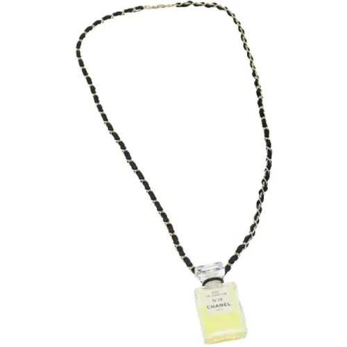 Pre-owned Metal necklaces , female, Sizes: ONE SIZE - Chanel Vintage - Modalova