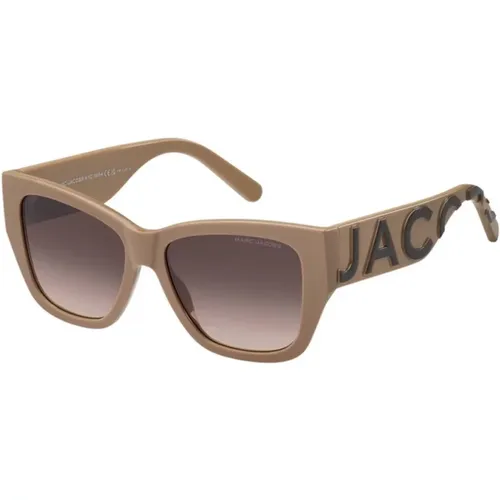 S Sunglesude Brown/Brown Shaded , unisex, Sizes: 55 MM - Marc Jacobs - Modalova