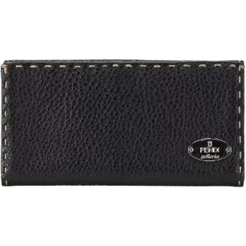 Pre-owned Leather wallets , female, Sizes: ONE SIZE - Fendi Vintage - Modalova