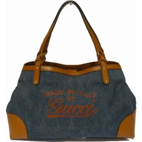 Pre-owned Leather totes , female, Sizes: ONE SIZE - Gucci Vintage - Modalova