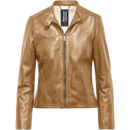 Luxe Leather Jacket , female, Sizes: M, S, 2XL, L, XL - BomBoogie - Modalova