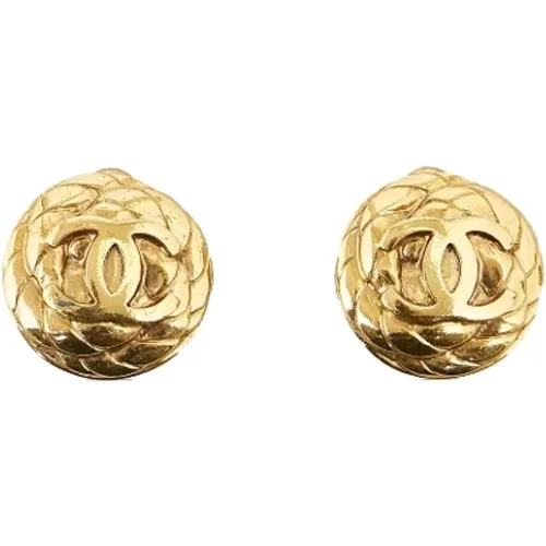 Pre-owned Gold chanel-jewelry , female, Sizes: ONE SIZE - Chanel Vintage - Modalova