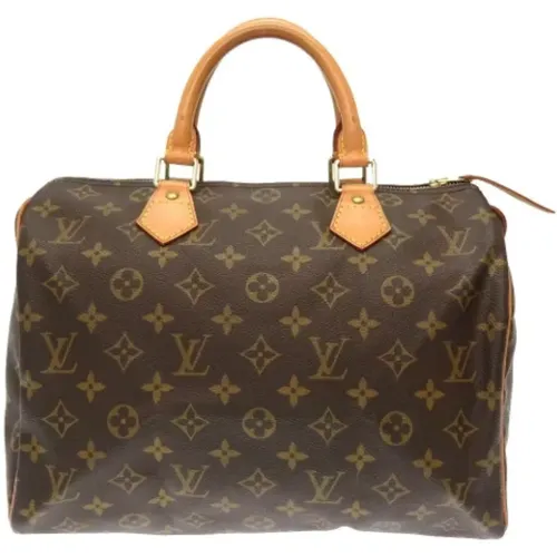 Pre-owned Speedy 30 Monogram Handbag , female, Sizes: ONE SIZE - Louis Vuitton Vintage - Modalova