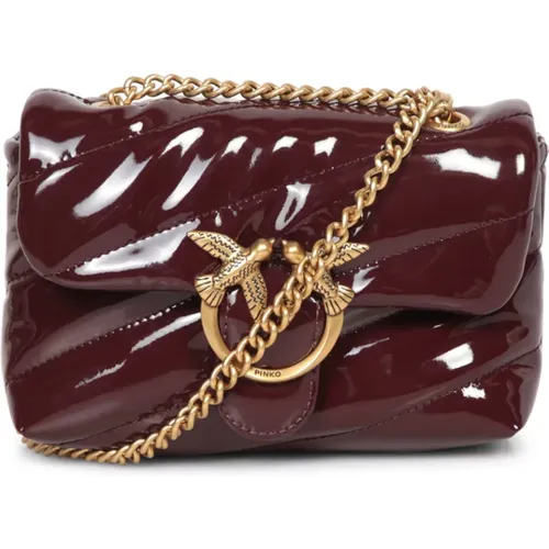 Goldene Kette Schulterriemen Tasche - pinko - Modalova