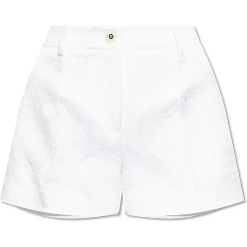 Shorts aus Material mit spezieller Textur - Dolce & Gabbana - Modalova