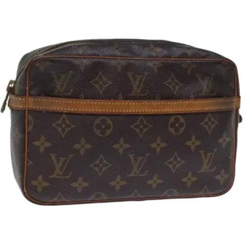 Pre-owned Canvas clutches , female, Sizes: ONE SIZE - Louis Vuitton Vintage - Modalova