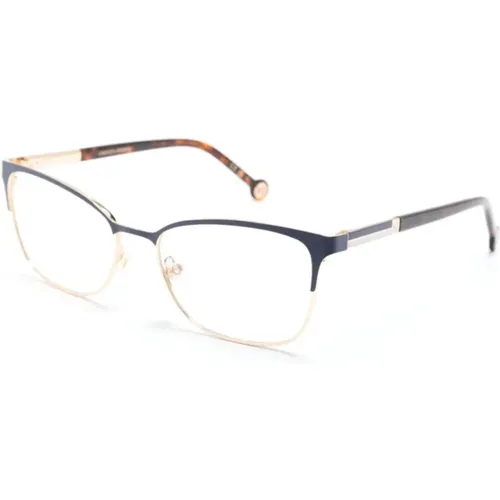 Goldene Optische Brille Must-Have Stil - Carolina Herrera - Modalova