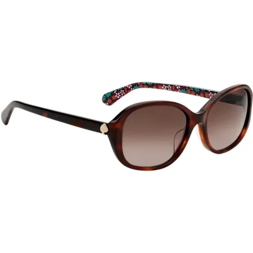 Braune Azetat Damen Sonnenbrille - Kate Spade - Modalova