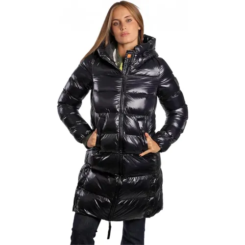Long Quilted Jacket for Women , female, Sizes: XL - Dekker - Modalova