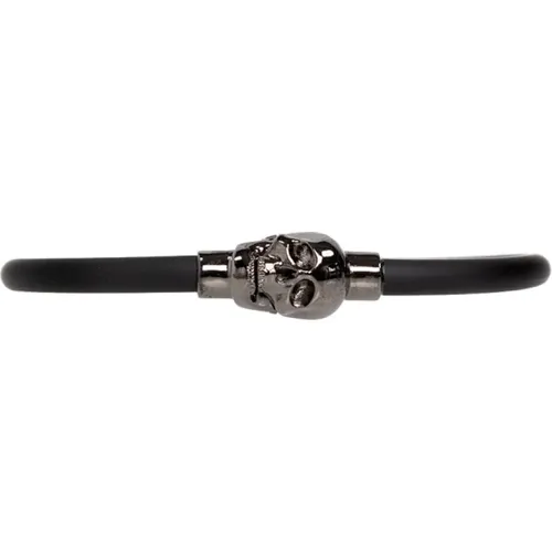 Armband mit Schädel , Herren, Größe: M - alexander mcqueen - Modalova