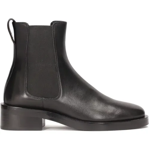 Minimalistische schwarze Chelsea-Boots für Frauen , Damen, Größe: 38 EU - Kazar - Modalova