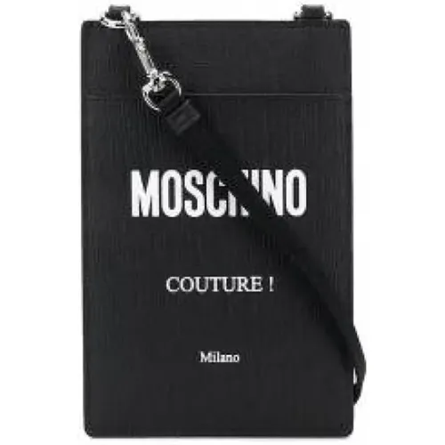 Kartenhalter Geldbörse , Herren, Größe: ONE Size - Moschino - Modalova