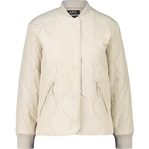 Snap Button Puffer Jacket , female, Sizes: M, 2XS, L, S, XS - A.p.c. - Modalova