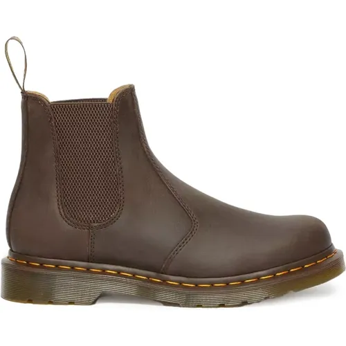 Vintage Leather Boots , male, Sizes: 10 UK, 8 UK, 7 UK, 6 UK, 11 UK - Dr. Martens - Modalova