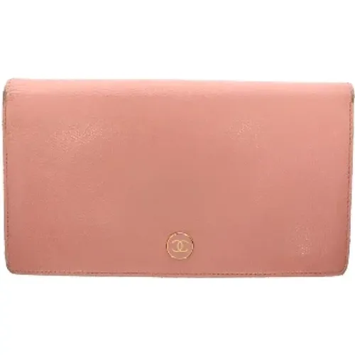 Pre-owned Leather wallets , female, Sizes: ONE SIZE - Chanel Vintage - Modalova